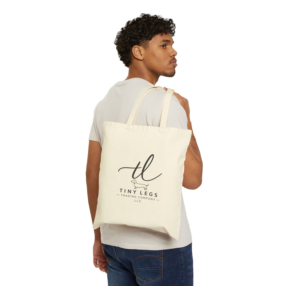 Canvas Tote Bag — Tiny Legs Logo Eco Shopper