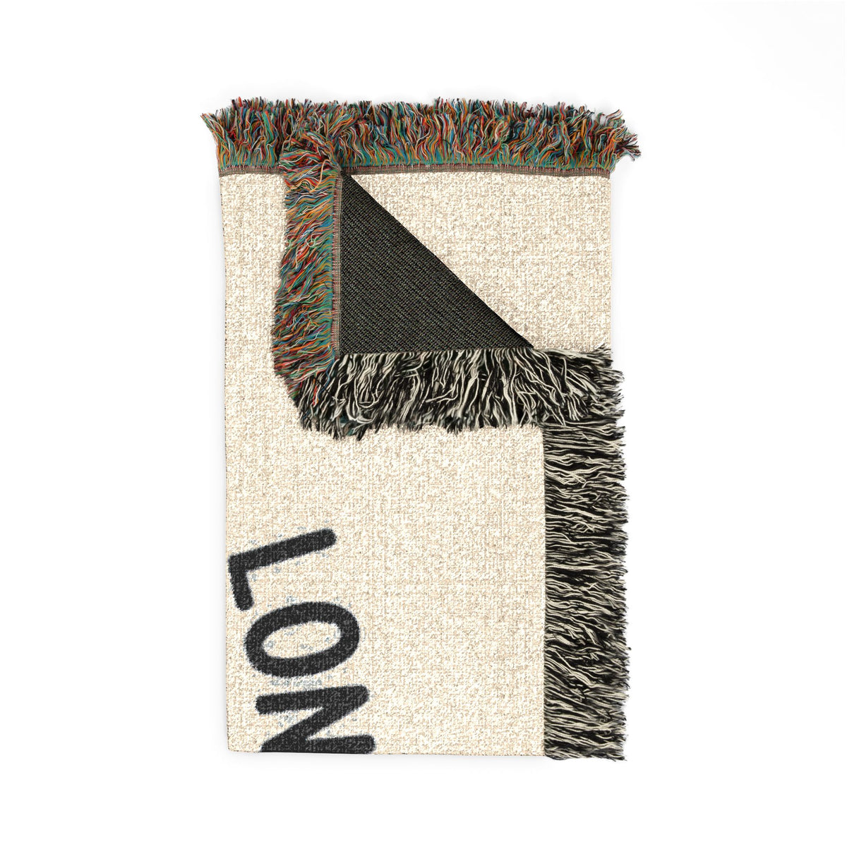 Dachshund Woven Blanket — "Long Dog, Good Vibes" Cozy Throw (Perfect Gift for Dog Lovers)