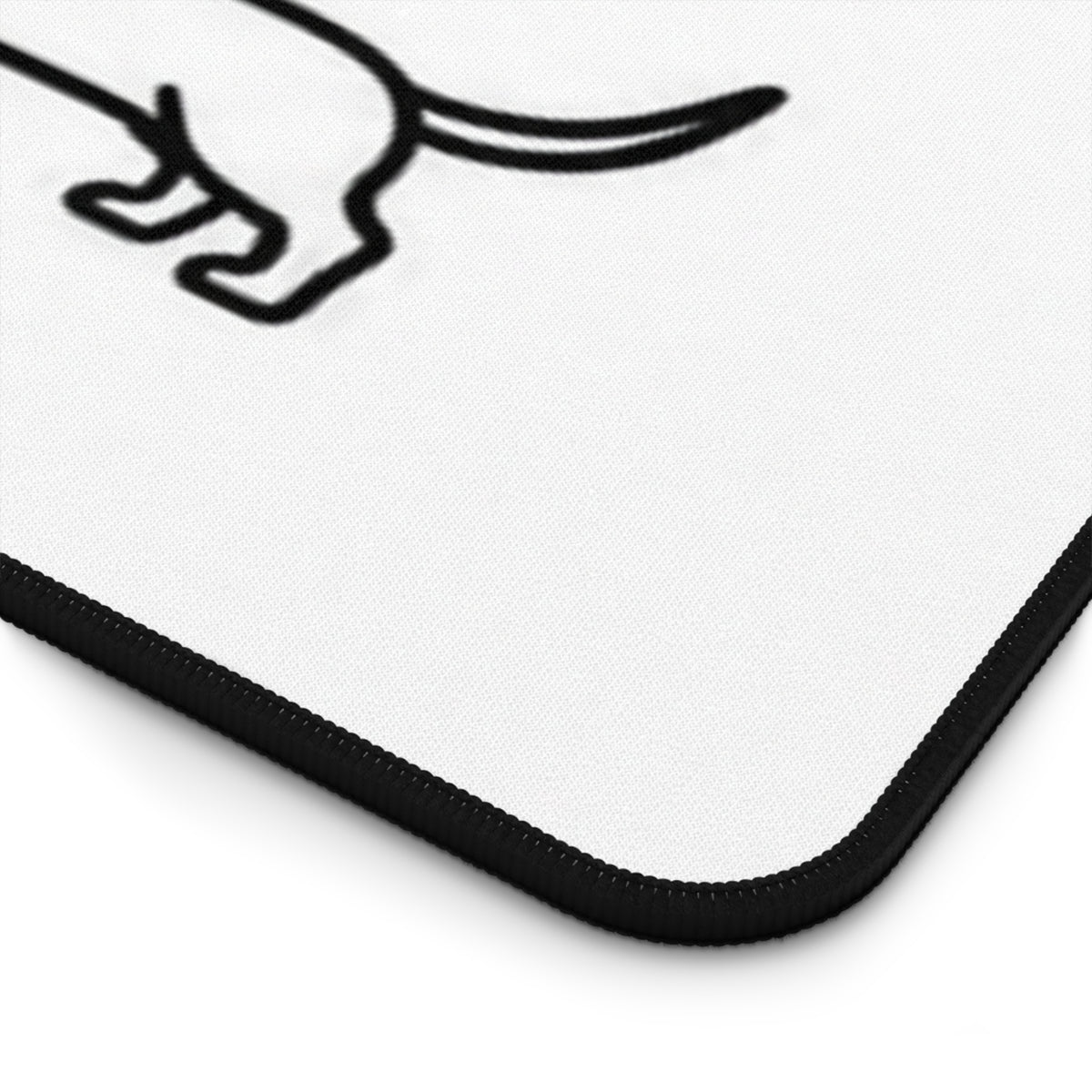 Long on Love Dachshund Desk Mat — Cute Sausage Dog Mouse Pad