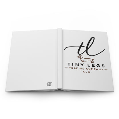 Hardcover Journal — Tiny Legs Trading Co. Logo Lined Notebook